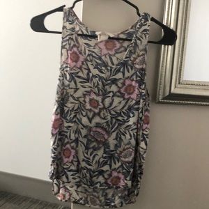 H&M FLORAL TANK